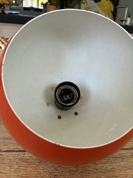 Image 1 of Lampada a globo in stile era spaziale vintage