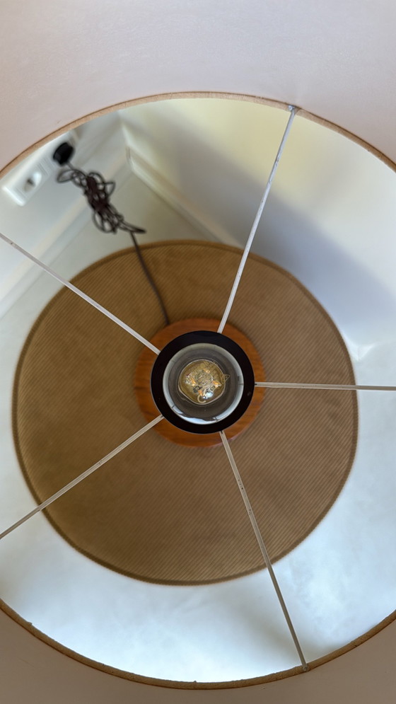 Image 1 of Lampe de table Domus vintage en bois de teck