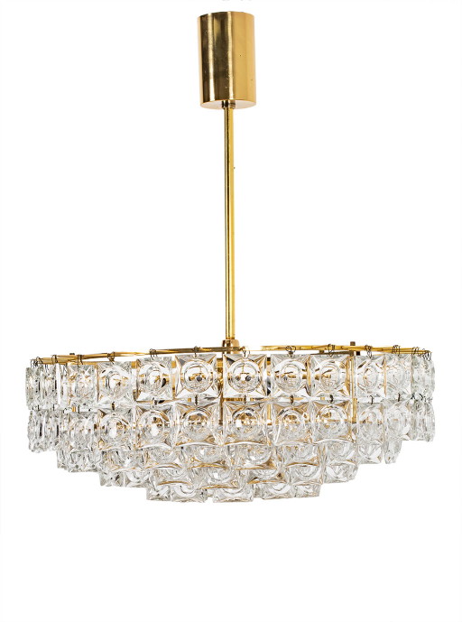 Lampadario in ottone vintage