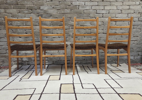 Image 1 of Set di 4 sedie scandinave degli anni '60