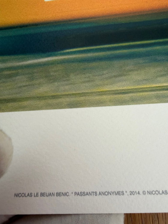 Image 1 of Nicolas Le Beuan Benic, Passants Anoniemen, 2014, copyright Nicolas Le Beuan Benic, 2014