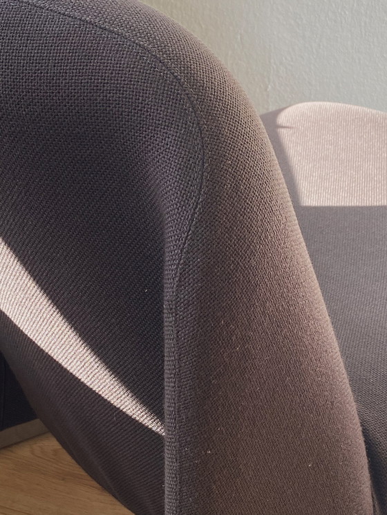 Image 1 of Vintage Giancarlo Piretti Alky Fauteuil Stoel bruin