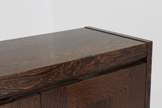 Vintage Brutalist Sideboard 1970s – Wood (photo 5 of 13)