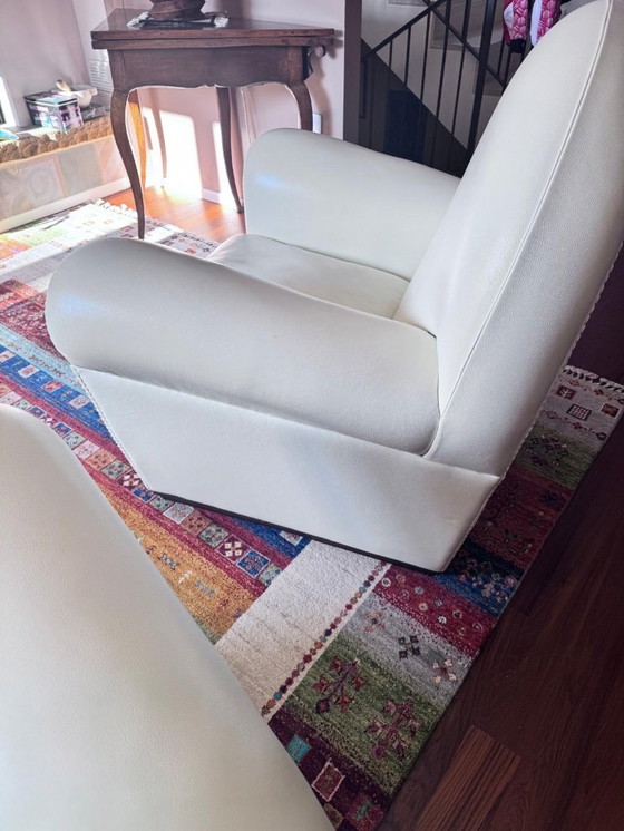 Image 1 of Frau Vanity Fair Sessel in Cremeweiß