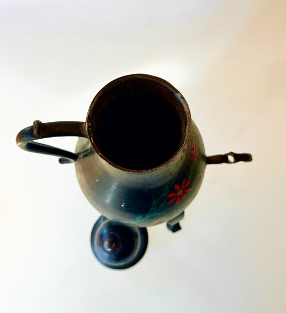 Biedermeier Tap Pot (1830-1850), Decorative Objects, Metal, Black (photo 2 of 5)