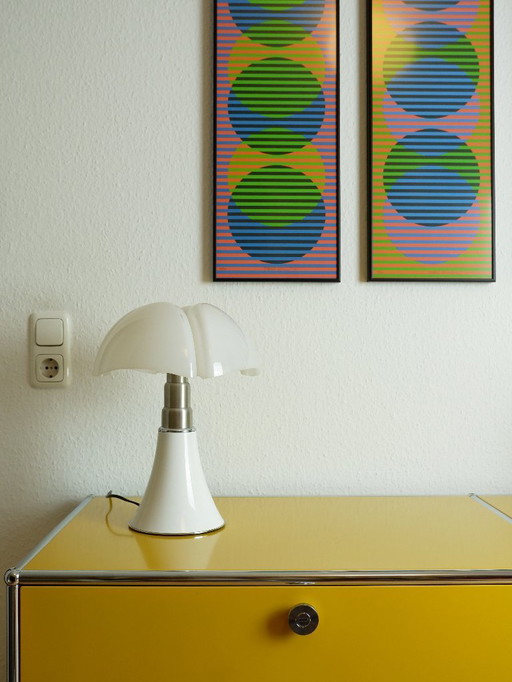 Minipipistrello 620/J table lamp by Gae Aulenti for Martinelli