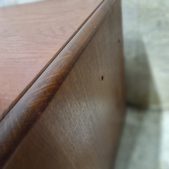 Image 1 of Set of 2 Lowboards Low Cabinets TV Cabinet 1970s