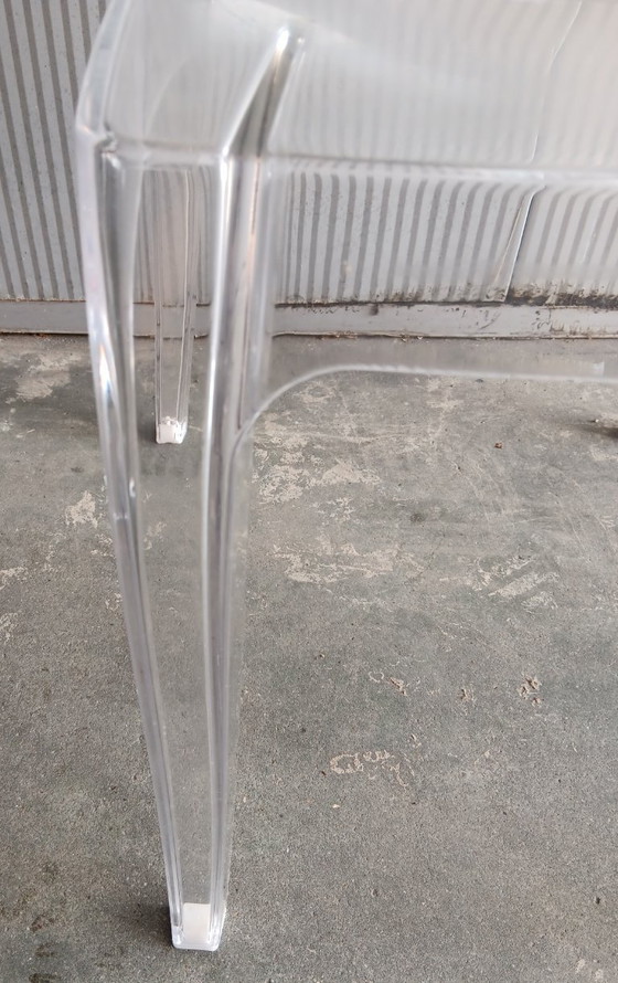 Image 1 of Set mit 3 transparenten Polycarbonat-Stühlen