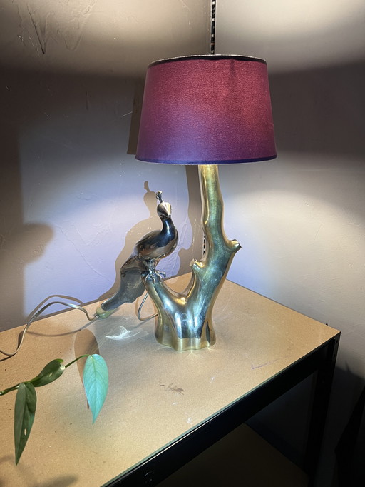 Willy Daro Peacock Lamp