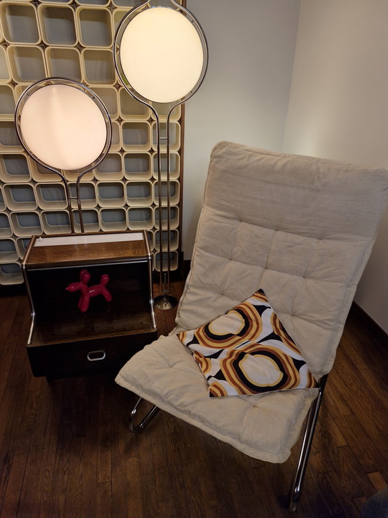 Image 1 of RARE 🪑 Fauteuil Loung 📎 IKEA 1973 "Gemet" Jan Dranger & Johan Huldt