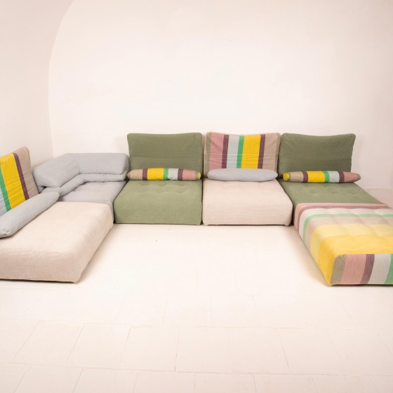 Divano Modulare Roche Bobois con Tessuto Kenzo 1990 Italia – Divani modulari, Cotton, Postmodern (photo 11 of 26)