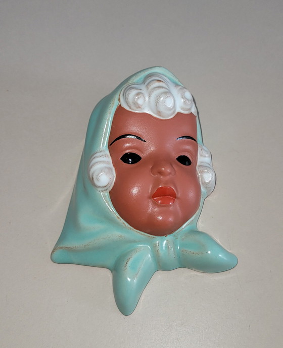 Image 1 of Maschera per bacchette in terracotta