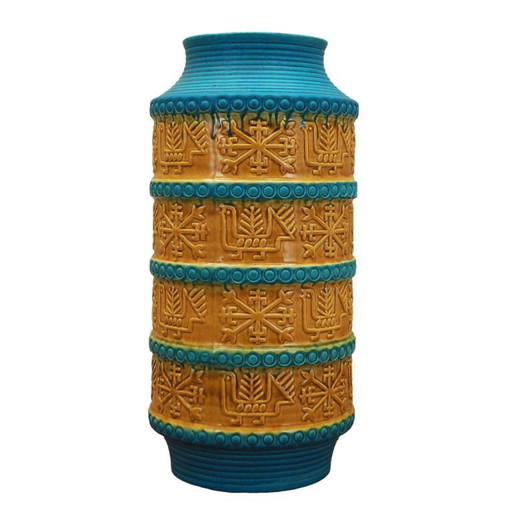 Vase en céramique, design allemand, années 1960, fabrication : Bay Keramik