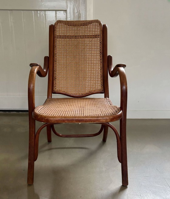 Image 1 of Rare so called 'Barbier' chair, model nr. 2, Michael Thonet for Thonet, Austria, 1885