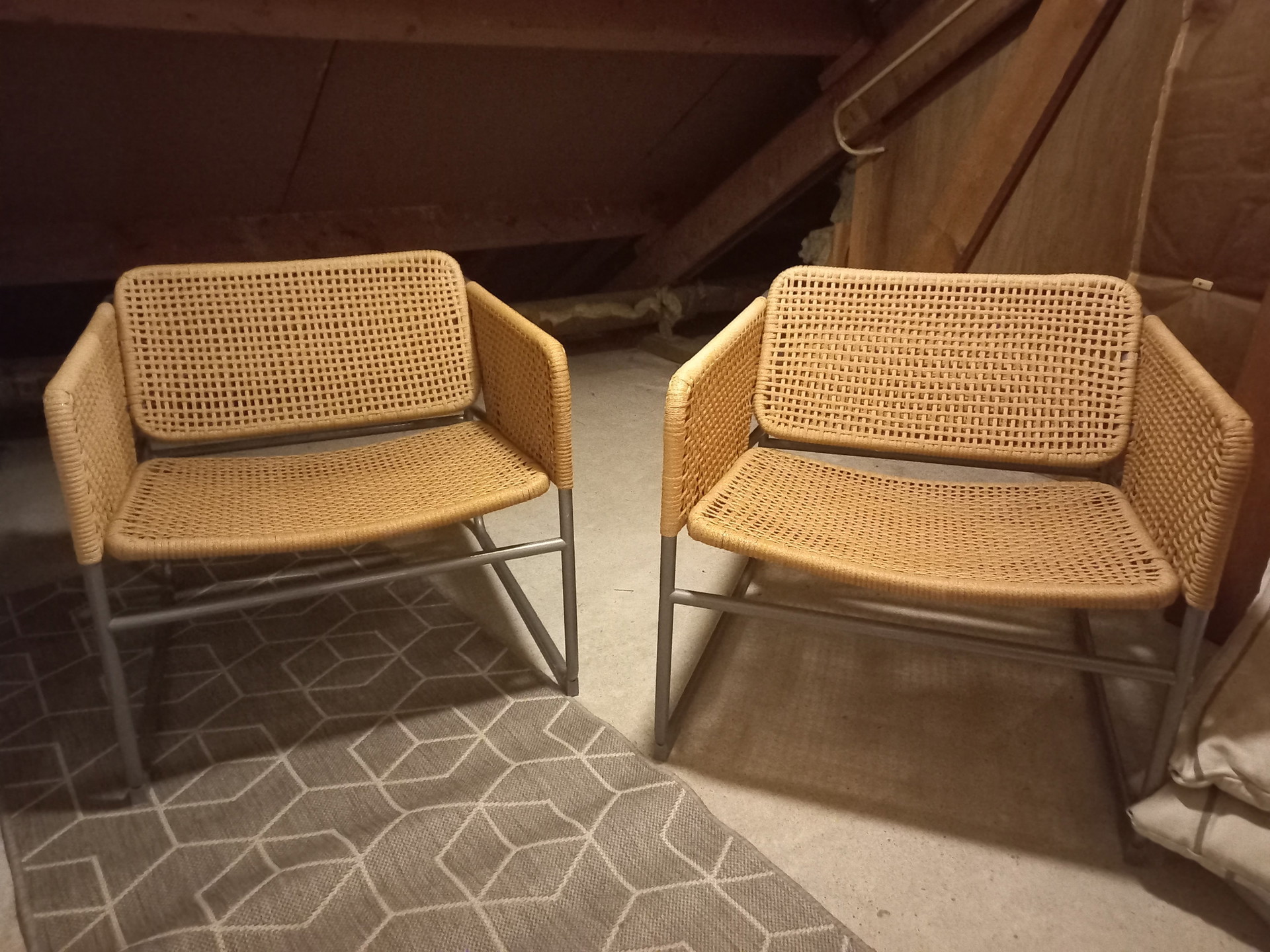 IKEA Industriell armchairs Piet Hein Eek | €405 | Whoppah