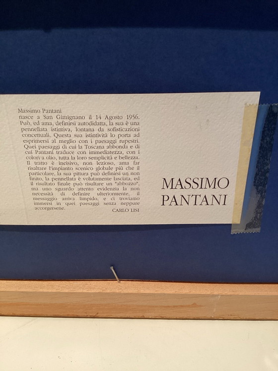 Massimo Pantani - Limited & Signed Serigraph “Toscana” – Art, Glass, Paper (photo 6 of 8)