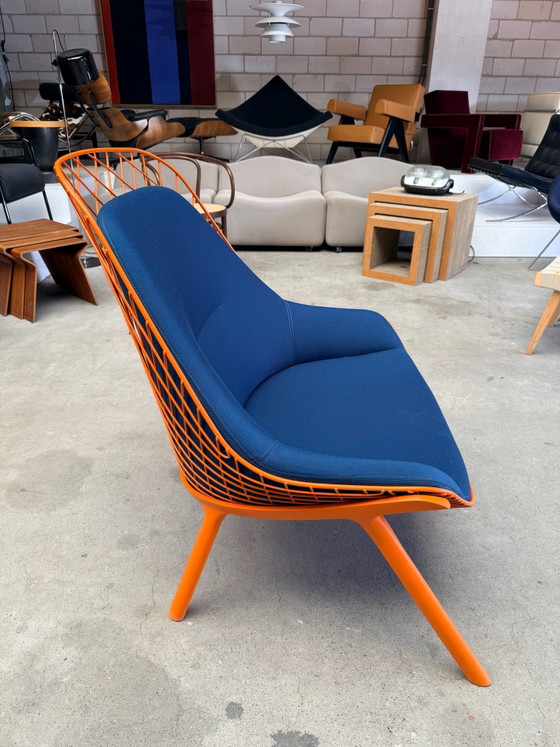Sedia Alias Gran Kobi (Outdoor), Patrick Norguet (disponibilità: 2), Poltrone, Tessile, Metallo, Blu (foto 7 di 13)