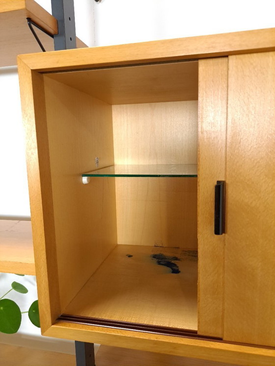 Image 1 of Sistema di pareti modulari con scrivania di design svedese Olof Pira