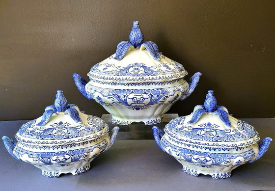 Image 1 of Boch decor DELFT servicio para 12 personas