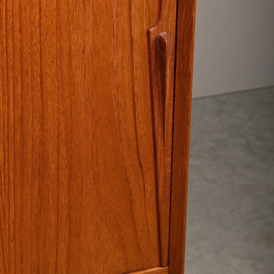 Gunni Omann Teak Sideboard oder Highboard für Omann Jun Møbelfabrik, Dänemark 1960er – Wood (photo 12 of 24)