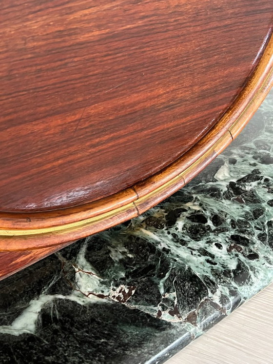 Image 1 of Tavolo - Legno, Marmo, Vetro - Art Deco