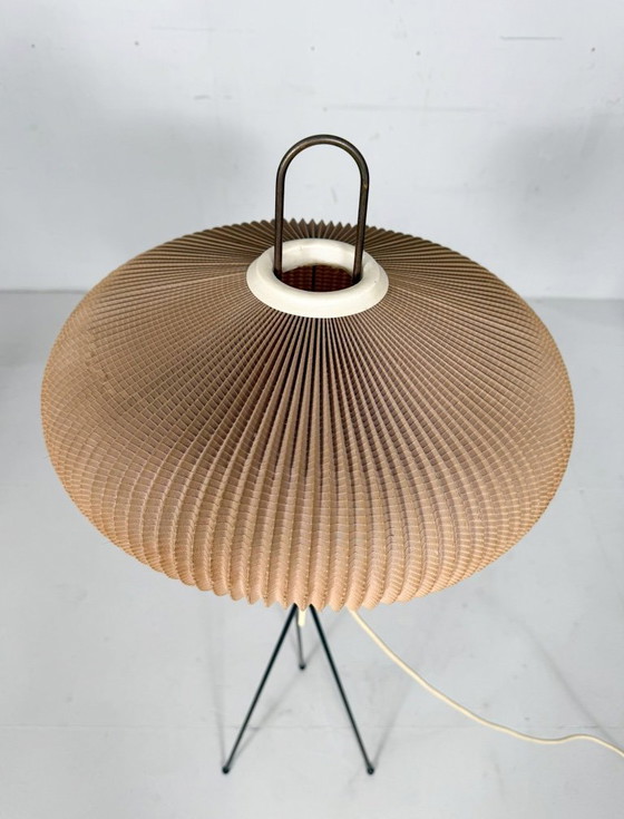 Image 1 of Lampadaire trépied de style Georges Léon Rispal, France, années 1970