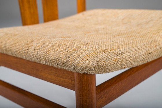 Image 1 of  Mid Century Modern Dänischer Teakholz-Esszimmerstuhl von Henning Sørensen für Vamdrup Stolefabrik, 1960er Jahre