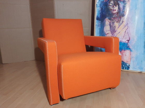 Image 1 of Cassina Utrecht 637 Nuovo mai usato in panno di lana Ruggine arancione (Serie 13L) Punto cavallo