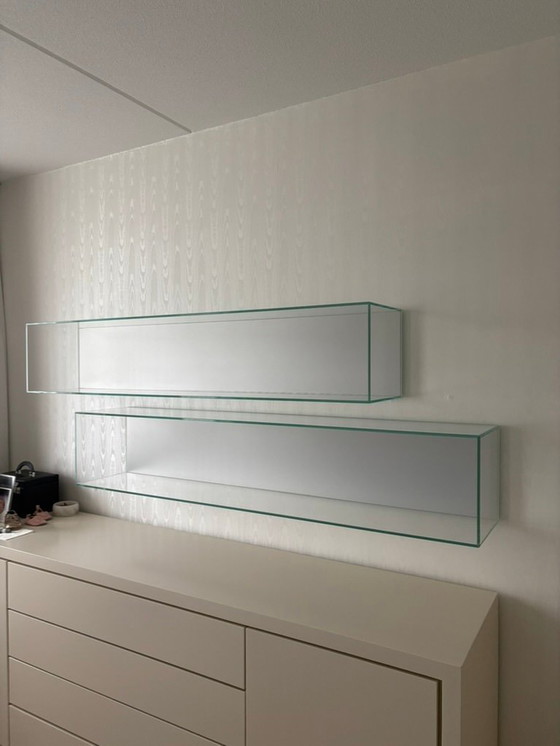 Image 1 of Mueble alto de cristal de diseño Porro 2