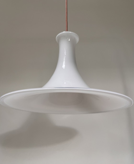 Lampada a sospensione Holmegaard Mandarin di Michael Bang, Danimarca, anni '80 – Lampade a sospensione, Glass (photo 2 of 10)
