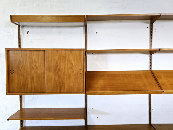 Image 1 of Kai Kristiansen wall shelf 60s 70s Vintage Teak Mid - Century