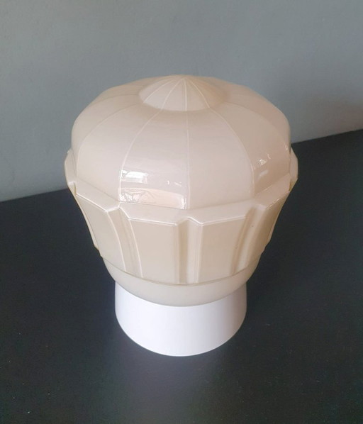 Art Deco Thabur Ceiling Lamp in cream - light brown color