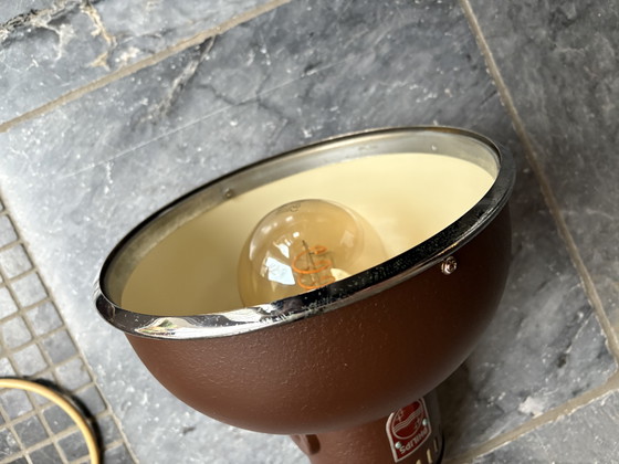 Image 1 of Suspension vintage Philips années 1950/60 (marron, grand modèle)