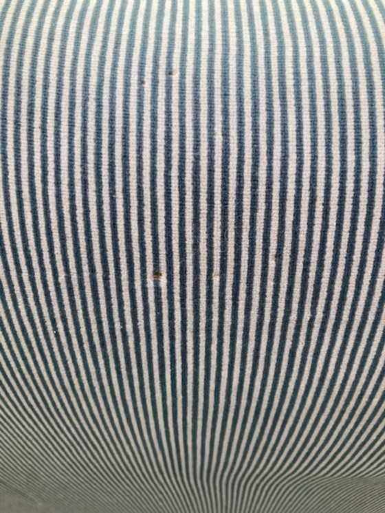 Image 1 of Divano Cassina Maralunga 3 posti, velluto bicolore nero/grigio