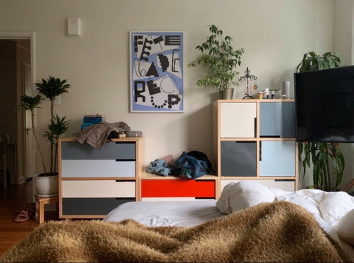 Ensemble de Rangement Modulaire Blu Dot (3 Pièces) - Nordique / Contemporain