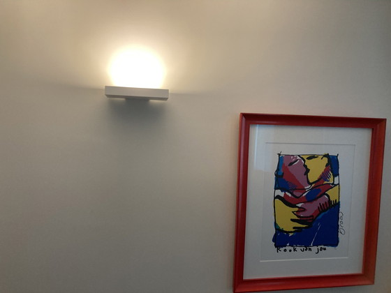 Image 1 of 7 x Wall luminaire Lucitalia Zero White rectangular. Suitable for LED lighting