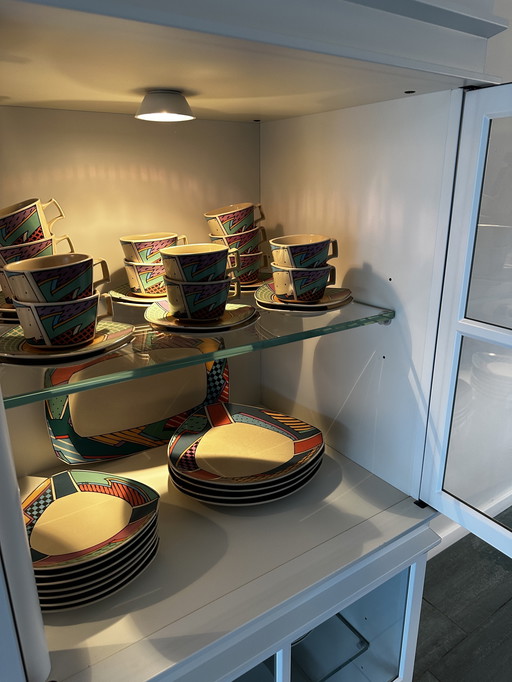 Molteni, Piroscafo Bücherschrank, Vitrine und Geschirrschrank