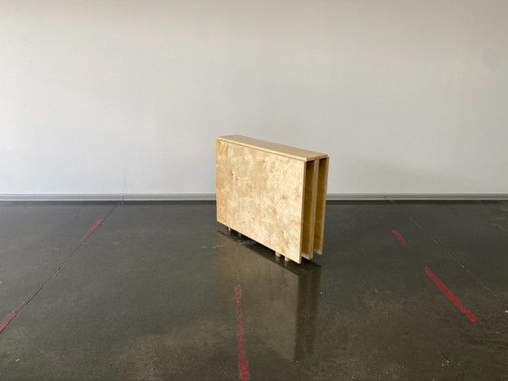 Image 1 of Maria Flap Folding Dining Table by Bruno Mathsson for Firma Karl Mathsson