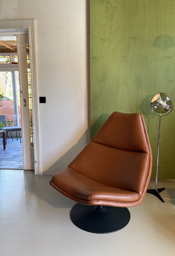 Image 1 of Artifort F510 High Version Pelle ElmoSoft