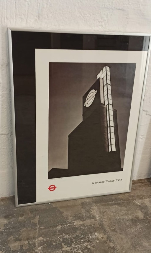 Poster of the Boston Manor Station Tower, London tube