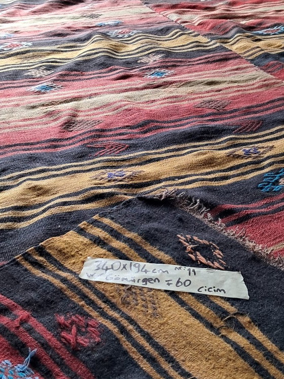 Image 1 of Kilim turco tessuto a mano 340x194 cm