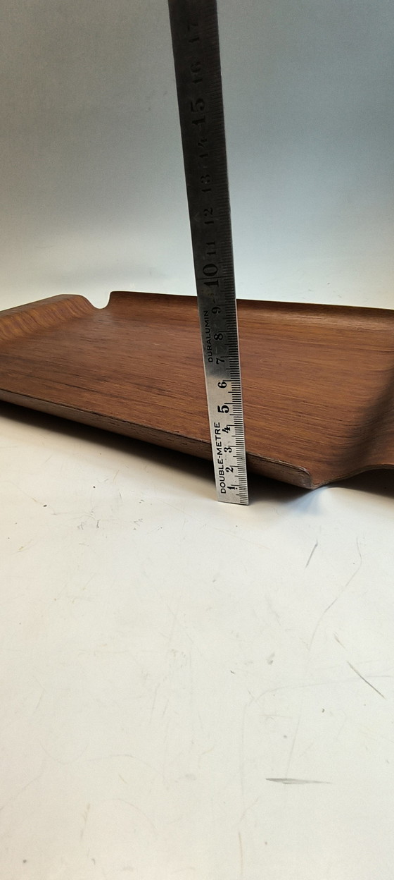 Image 1 of Vassoio in legno compensato stile Impala konga Svezia vintage 1960