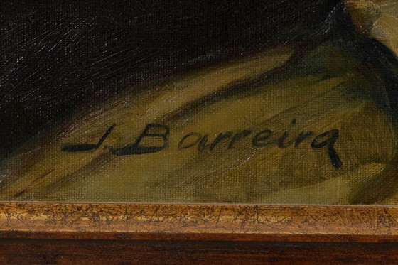 Image 1 of Juan José Barreira (1888 - 1957) Zittende man en flamenco danseres