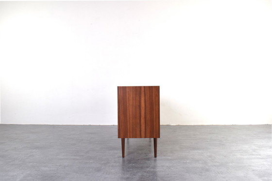 Image 1 of Mid-Century Polish Walnut Sideboard from Bytomskie Fabryki Mebli, 1960s.