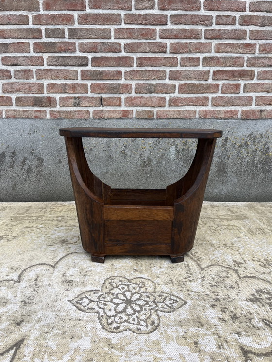 Table de lecture vintage de l'ère spatiale – Tables d'appoint, Wood (photo 2 of 11)