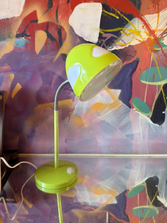 Image 1 of Lampada da scrivania vintage IKEA Skojig - Modello grande verde