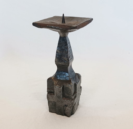 Candelabro brutalista vintage