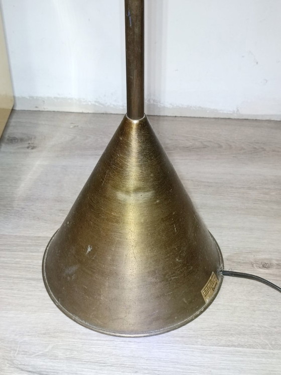 Lampadaire en Laiton par Jacques Adnet pour Valenti 1960s – Brass (photo 8 of 11)