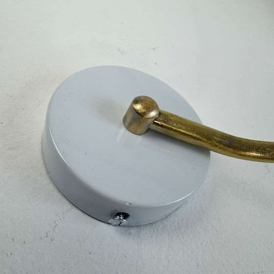 Image 1 of Coppia di applique da parete in vetro Clichy vintage