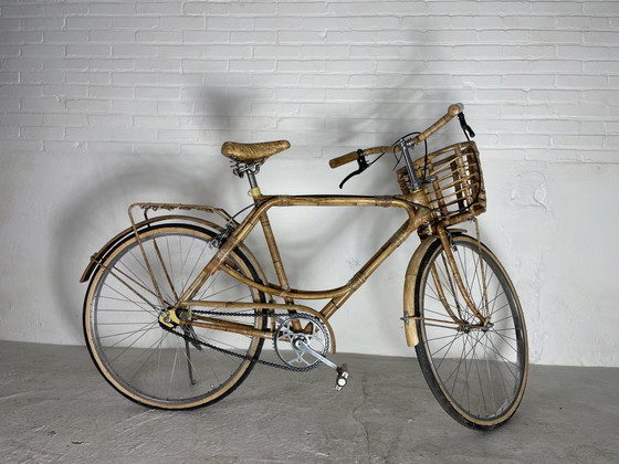 Image 1 of Vélo en bambou vintage rétro